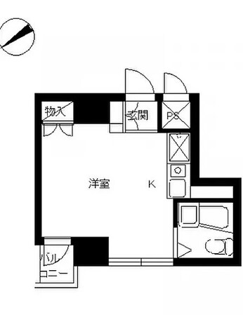 スカイコート後楽園第２の物件間取画像